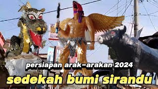 PERSIAPAN ARAK ARAKAN SIRANDU LEMAHWUNGKUK CIREBON 2024 ‼️❗