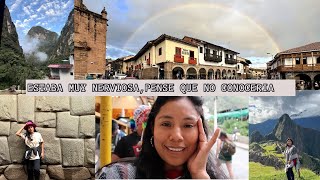 VIAJE A PERÚ SOLA| CONOCÍ MACHU PICCHU POR PRIMERA VEZ| MI GUÍA UNA DECEPCIÓN 🤣