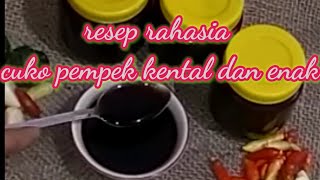 rahasia cuko pempek kental asli palembang || cara membuat cuka pempek Palembang yge enak