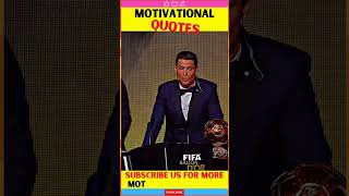 Cristiano Ronaldo received a record 19 consecutive Ballon d'Or nominations | Motivation #shorts