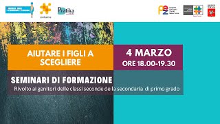 Webinar: aiutare i figli nella scelta