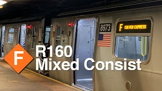 R160 Mixed Consist on the F Line