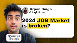 Harsh reality of 2024 job market (must watch)