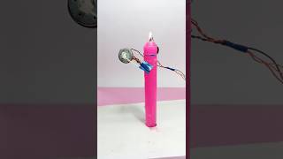 Automatic Candle Extinguisher | #diy #youtubeshorts #shorts #dcmotor #experiment