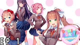 Doki Doki ￼Literature -Gameplay Ep 1