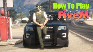 How to Play in a FiveM Server | Pulled Over but NOT Running From the Police