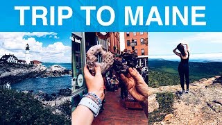 TRIP TO MAINE // Portland, Acadia National Park, Lobster Rolls