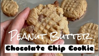 Easy and Simple PEANUT BUTTER CHOCOLATE CHIP COOKIE // BAKING VLOG // EgyPino SaraHima Vlog