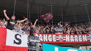 Sparta Rotterdam - Heracles Almelo 🇳🇱 06.04.24 Spangenaren 15 jaar Ultras Pyro Corteo Vuurwerk Sfeer