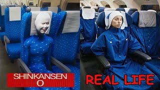 Shinkansen 0 Characters IN REAL LIFE ,shinkansen 0 EN LA VIDA REAL