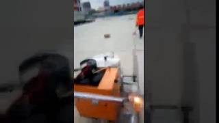 LXD320 electric self propelled thermoplastic road marking machine