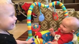 Funny Baby Siblings Trouble Maker | Try Not To Laugh