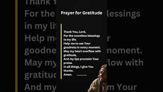 ‼️Prayer for Gratitude ‼️🙏