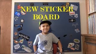 New Sticker Board