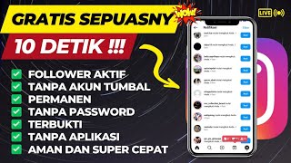 Cara Menambah Followers Instagram Gratis Tanpa Akun Tumbal Permanen