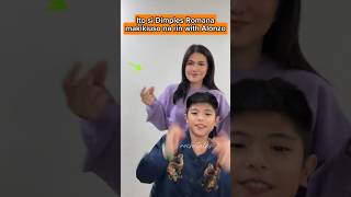 Dimples Romana with Alonzo Ito Trending with son nakikiuso #shorts #dimplesromana #viralvideo