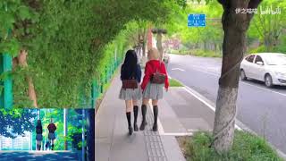 Chisato and Takina cosplay and reenact [Lycoris Recoil] 錦木千束 井ノ上 たきな コスプレ [リコリス・リコイル]