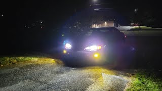 Auxito LED Headlamp Review - 2002 Monte Carlo low-beam headlight install.