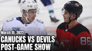 Canucks vs Devils Post-Game Show // ParkersPucks