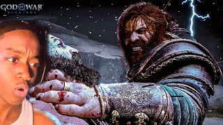 THOR vs KRATOS! THE FIGHT OF GAMING HISTORY | God of War Ragnarök PART 1