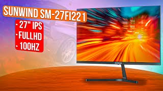 27" IPS FullHD 100Гц всего за 11 000 - Обзор монитора SunWind SM-27FI221 #sunwind