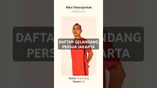 Deretan Pemain Gelandang PERSIJA JAKARTA 2023 #persijajakarta #briliga1indonesia #timnasindonesia