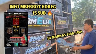 READY MBERROT HOREG 15 SUB DI MARKAS FIAN JAYA AUDIO MALANG ‼️