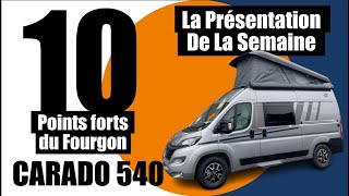 PRÉSENTATION DU CV 540 PRO