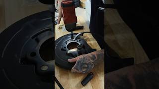 r33 ebrake install on z32 drums for my s13!