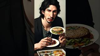 What food ADAM DRIVER eating? #aiart #adamdriver #starwars