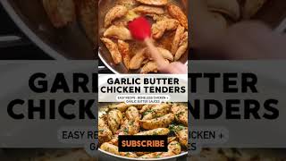 Garlic Butter Chicken Tenders #Shorts