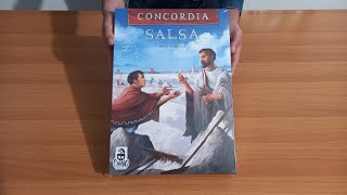 Unboxing di Concordia: Salsa - Espansione