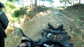 DL650 OFFROAD.Is it difficult for the "V" to pass from there??Rodos-Greece!!