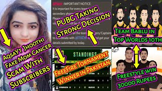 Aqsa Yt Drama Of Her Mother Cansor | Team Bablu&Freestyle acchievements, Saif gaming back,and more.