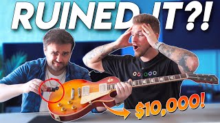 I DIDN'T KNOW IT! How I Almost RUINED My $10,000 GIBSON LES PAUL!