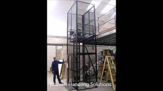 Mezzanine Goods lift east Anglia Norfolk