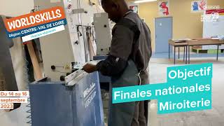 Worldskills ITW d'Amadou Diallo et de Jacques Nato, expert national pour le métier de la miroiterie