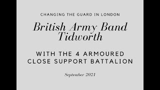 British Army Band Tidworth and 4 Armoured Close Support Battalion