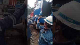 VIRAL!! BAUT BESAR LENGAN MACET#alatberat#crane#