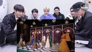 BTS REACTION ON INDIAN SONG DANCE | BTS REACTION TO BOLLYWOOD SONG