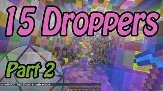 15 Droppers | Part #2 [Minecraft Custom Map]