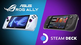 Steam Deck vs ASUS ROG Ally: The Ultimate Battle of Portable Gaming Powerhouses