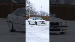 BMW E36 Snow Drifting #shorts