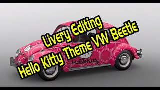 Live PS4 Broadcast - Volkswagen Beetle 66' Hello Kitty Livery