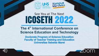 The 3rd International Conference on Science Education and Technology (ICOSETH 2021)