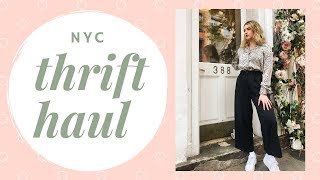 thrift haul: doc martens, vintage dresses, and more!