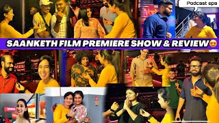 Saanketh film premiere show & review 😍 | Dolly vlogger