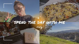 day in the life vlog: getting organized, being productive, Target run, Trader Joe's haul, meal prep