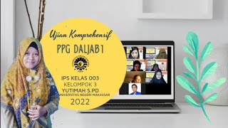 Ujian Komprehensif PPG DALJAB kategori 1 tahun 2022 IPS UNM