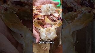 Crab Dressing n Cleaning|#Shorts